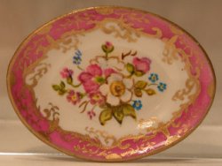 Palace Bouquet Oval Tray by Christopher Whitford