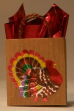 Designer Gift Bags Thanksgiving set of 2 by Patricia Hopkins