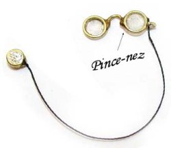 Pince-Nez Eyeglasses by Nantasy Fantasy