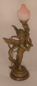 Cherub w/Vargated Shade by Jim Pounder