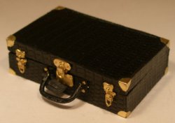 Black Lizard Brief Case by Jose Gomez