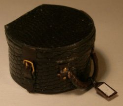 Lizard Skin Black Hat Box by Jose Gomez