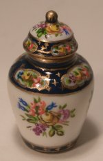 Royal Berlin Flower Temple Jar by Christopher Whitford