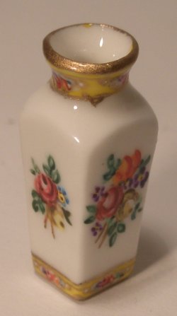 Edwardian Flower Square Vase by Christopher Whitford