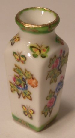 Herend Queen Victoria Square Vase by Christopher Whitford