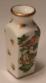 Herend Rothchild Square Vase by Christopher Whitford