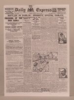 Newspaper 1916 Daily Express Dublin Easter Rising by Dateman