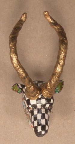 Frederique Morrel Style Jester Check #2 by Christopher Whitford