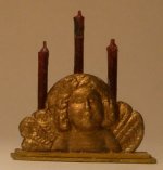 Gold Angel Candelabra by Dominique Autin