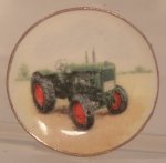 Tractor China Plate #6 By Barb