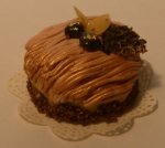 Tea Party Collection Marron Cake by Victoriya Ermakova