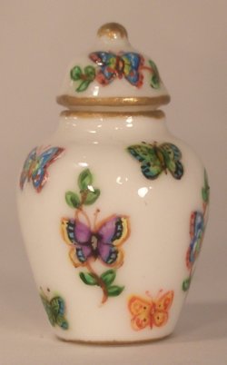 Butterfly Garden Temple Jar by Christopher Whitford