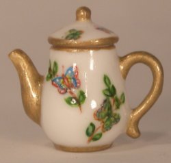 Butterfly Garden Coffee Pot by Christopher Whitford