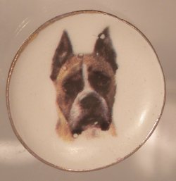 Dog China Plate #9 By Barb