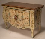 Italian Painted Commode by Herbillon