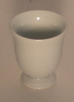 Porcelain "blanc de Chine" Vase P23 by Elisabeth Causeret