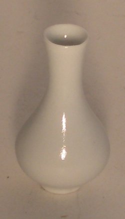 Porcelain "blanc de Chine" Vase P29 by Elisabeth Causeret