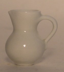 Porcelain "blanc de Chine" Pitcher P16 by Elisabeth Causeret