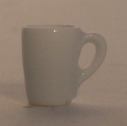 Porcelain "blanc de Chine" Coffee Mug by Elisabeth Causeret