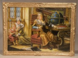 Pagagi's Newton Discovering Reflection by Christopher Whitford