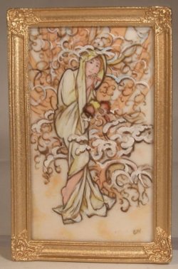 Art Nouveau Four Seasons set of 4 by Christopher Whitford