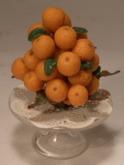 Orange Pyrmid by Linda Cummings