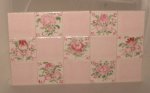 Hand Painted Porcelain Tiles #69 by Tiny Ceramics