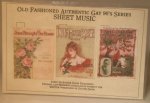 Set of 3 Sheet Music