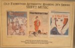 Set of 3 Sheet Music #1