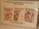 Set of 3 Sheet Music #3