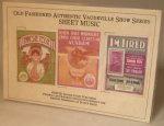 Set of 3 Sheet Music #5