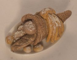 Bread Cornucopia by Linda Cummings