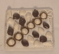 Seashell Shape Chocolates by Linda Cummings