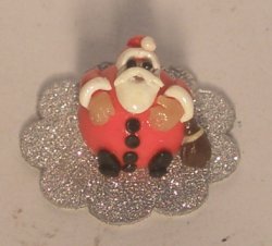 Santa Clause Cake by Linda Cummings