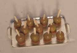 Toffee Apple Tray by Linda Cummings
