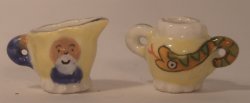 Noah's Ark Creamer & Sugar by Sally Meekins