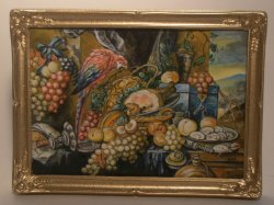 PDavid's Table w/Parrot 1650 by Christopher Whitford