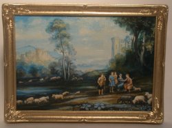 Lorrain's Pasteral Landscape by Christopher Whitford