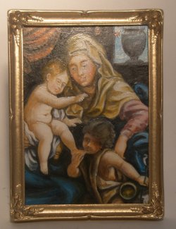 John The Baptist's Madonna w/Child by Christopher Whitford