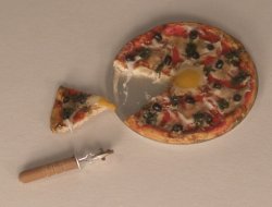 Pizza Fioentina by Linda Cummings