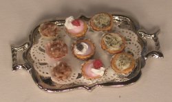 Tray Of Home Made Bake Goods by Linda Cummings