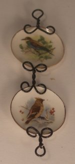Plate Holder w/Two Plates #8 by Barb