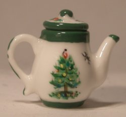 Christmas Tree Coffee Pot by Christopher Whitford