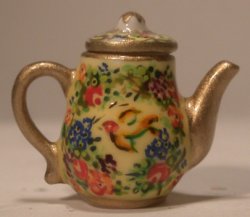 Chintz Bird Coffee Pot by Christopher Whitford