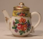 Edwardian Flower Coffee Pot by Christopher Whitford