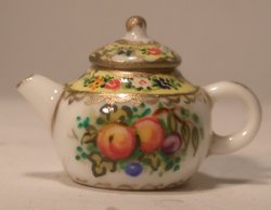 Spanish Fruit Teapot by Christopher Whitford