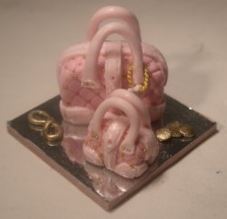 Handbag Cake #5 by Linda Cummings