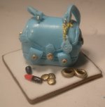 Handbag Cake #1 by Linda Cummings