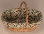 Fabric Lined Basket #8 by Francine Coyon