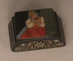 Russian Lacquer Fairytale Box #2 by Alexander
